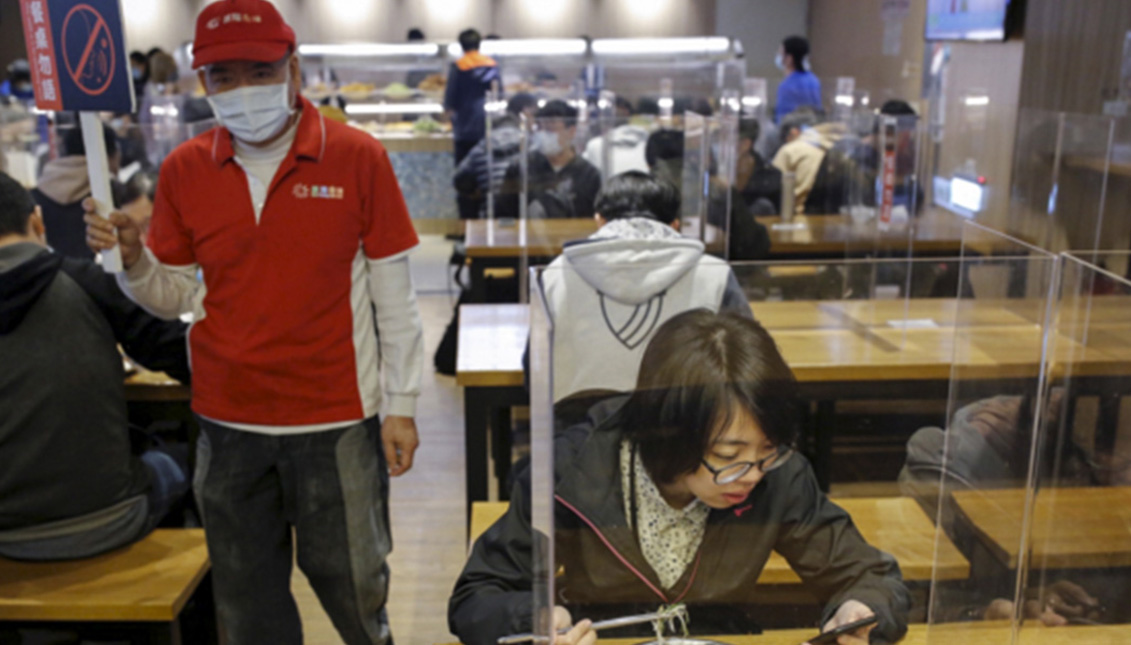 La cantina de la Universidad Nacional de Ciencias y Tecnología de Taiwán, en Taipei. Foto: Ann Wang / Reuters