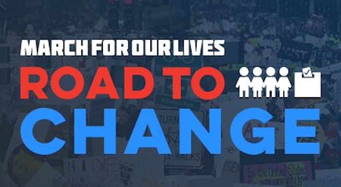 "Road to Change" is the second chapter of the movement initiated by Parkland students in Florida after the terrible shooting at Marjory Stoneman Douglas High School on February 14.