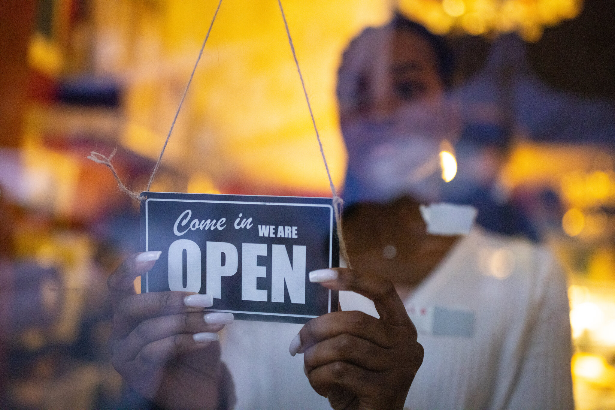 Open sign. Photo: Getty Images