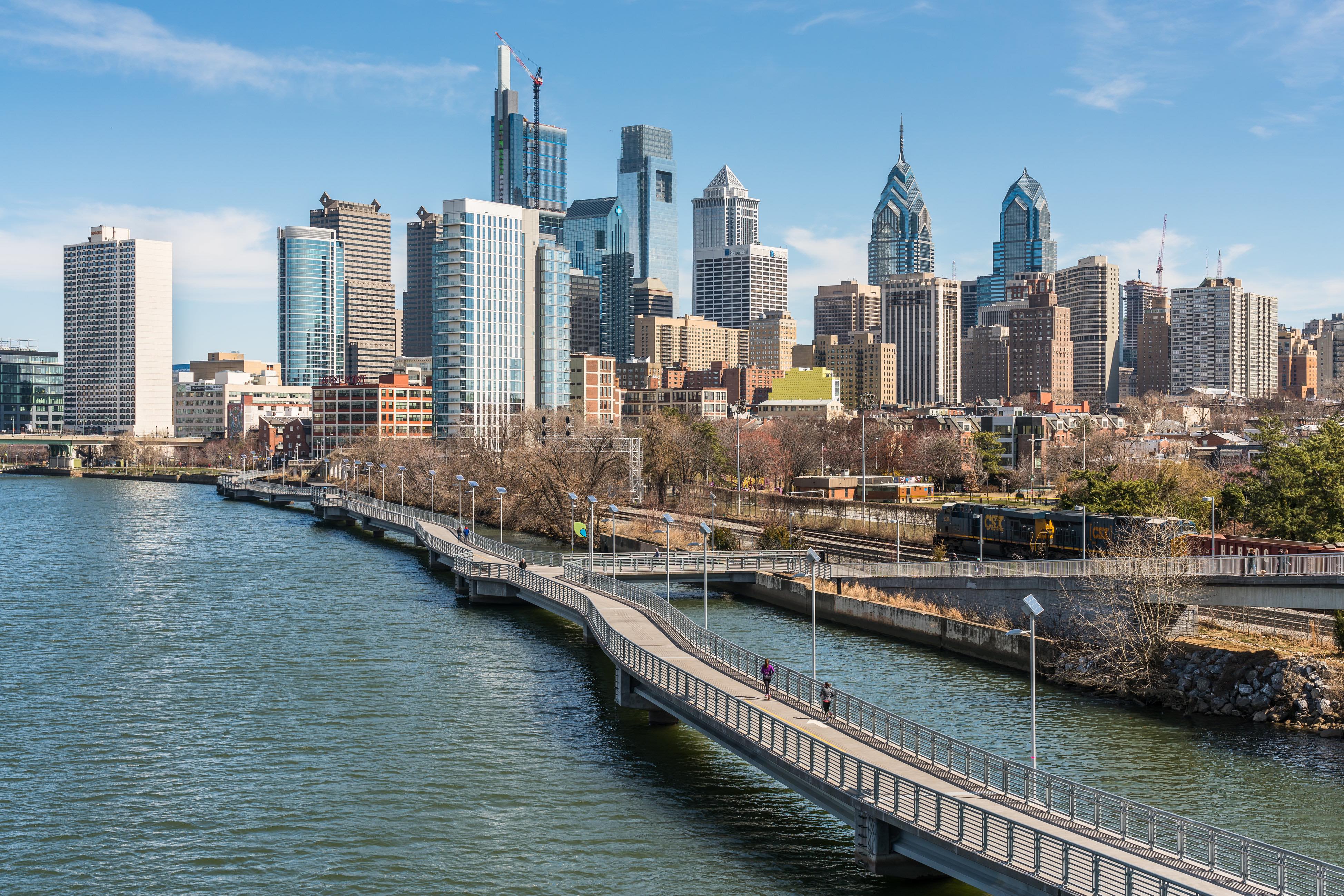 Philadelphia city skyline: Getty Images
