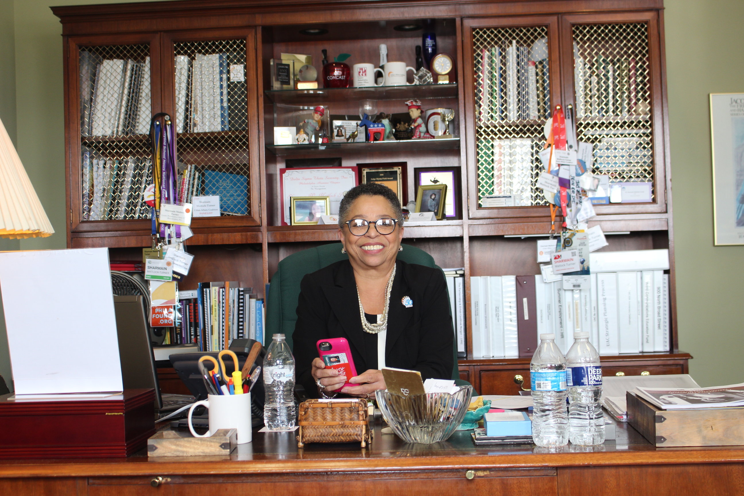 Sharmain Matlock-Turner has been the president and CEO of the Urban Affairs Coalition for 20 years. Photo: Jensen Toussaint/AL DÍA News. 