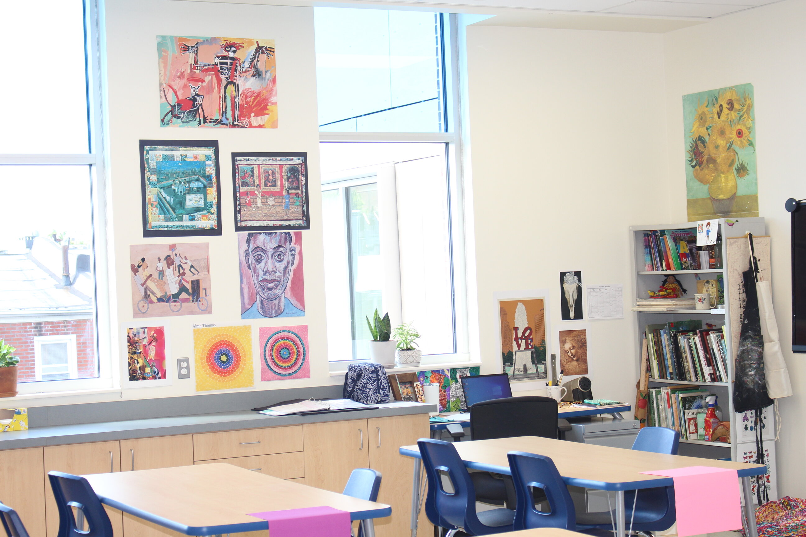 Classroom inside Independence Charter School. Photo: Jensen Toussaint/AL DÍA News. 