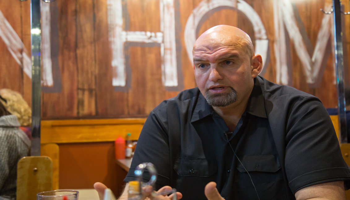 John Fetterman ran for the Democratic nomination for U.S. Senator of Pennsylvania in 2016. Samantha Laub / AL DÍA News