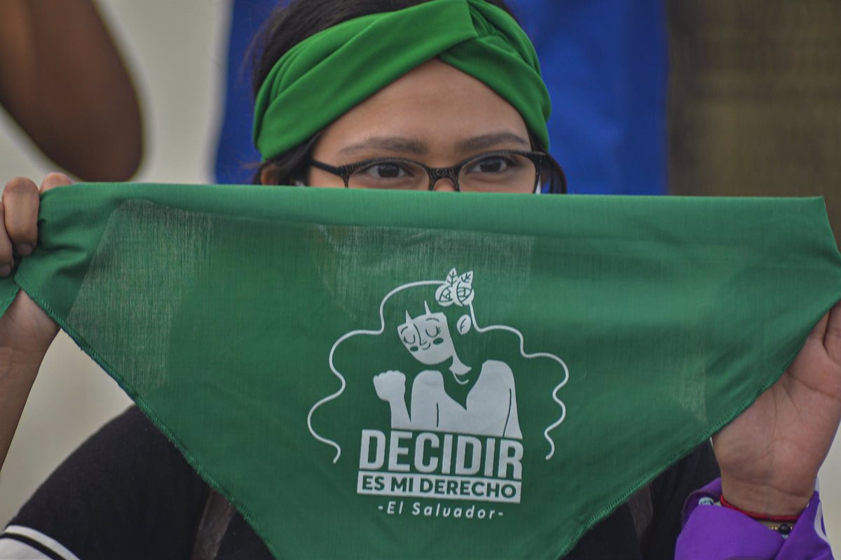  Manifestación por la despenalización del aborto en El Salvador. Foto de Camilo Freedman.