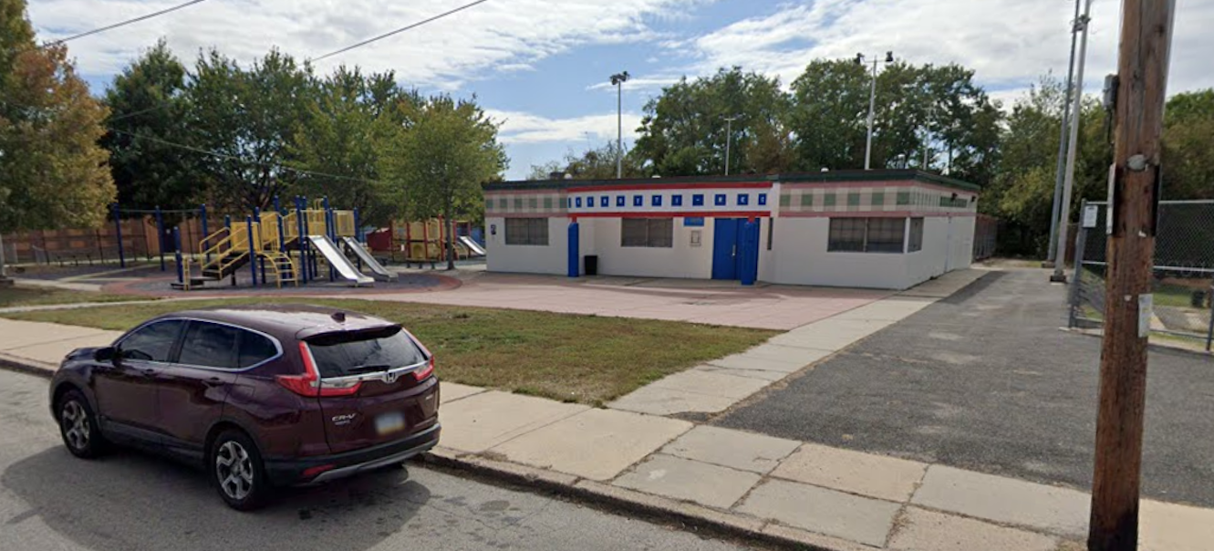 The FEMA-run testing site will operate at the Cibotti Recreation Center in Southwest Philadelphia. Screenshot: Google Earth