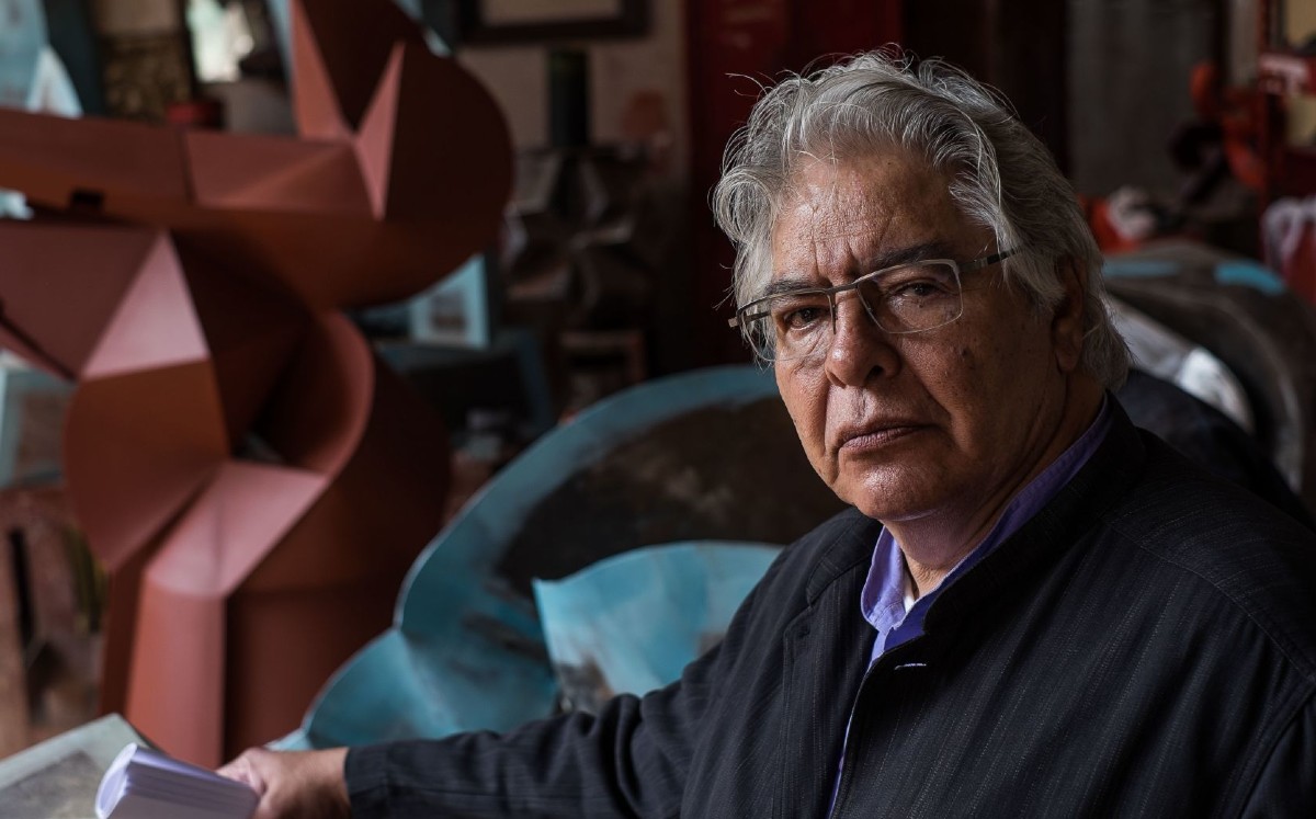 Mexican sculptor and artist Sebastian. Photo: Cuartoscuro.