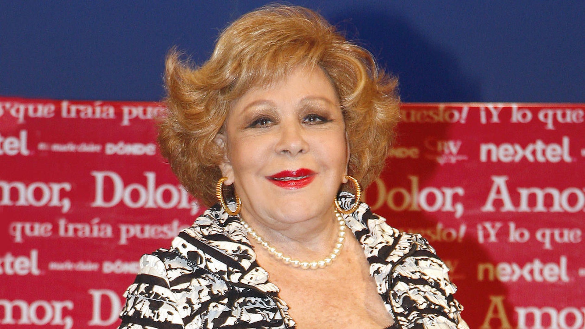 Mexican actress Silvia Pinal. Photo by Telediario.