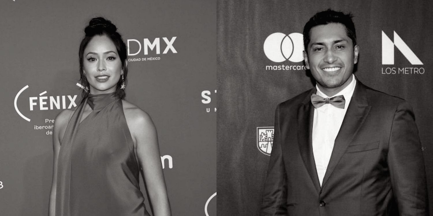 Maya Zapata (left) and Tenoch Huerta (right). Photos: amor 10.79 (left), Twitter- @TenochHuerta (right)