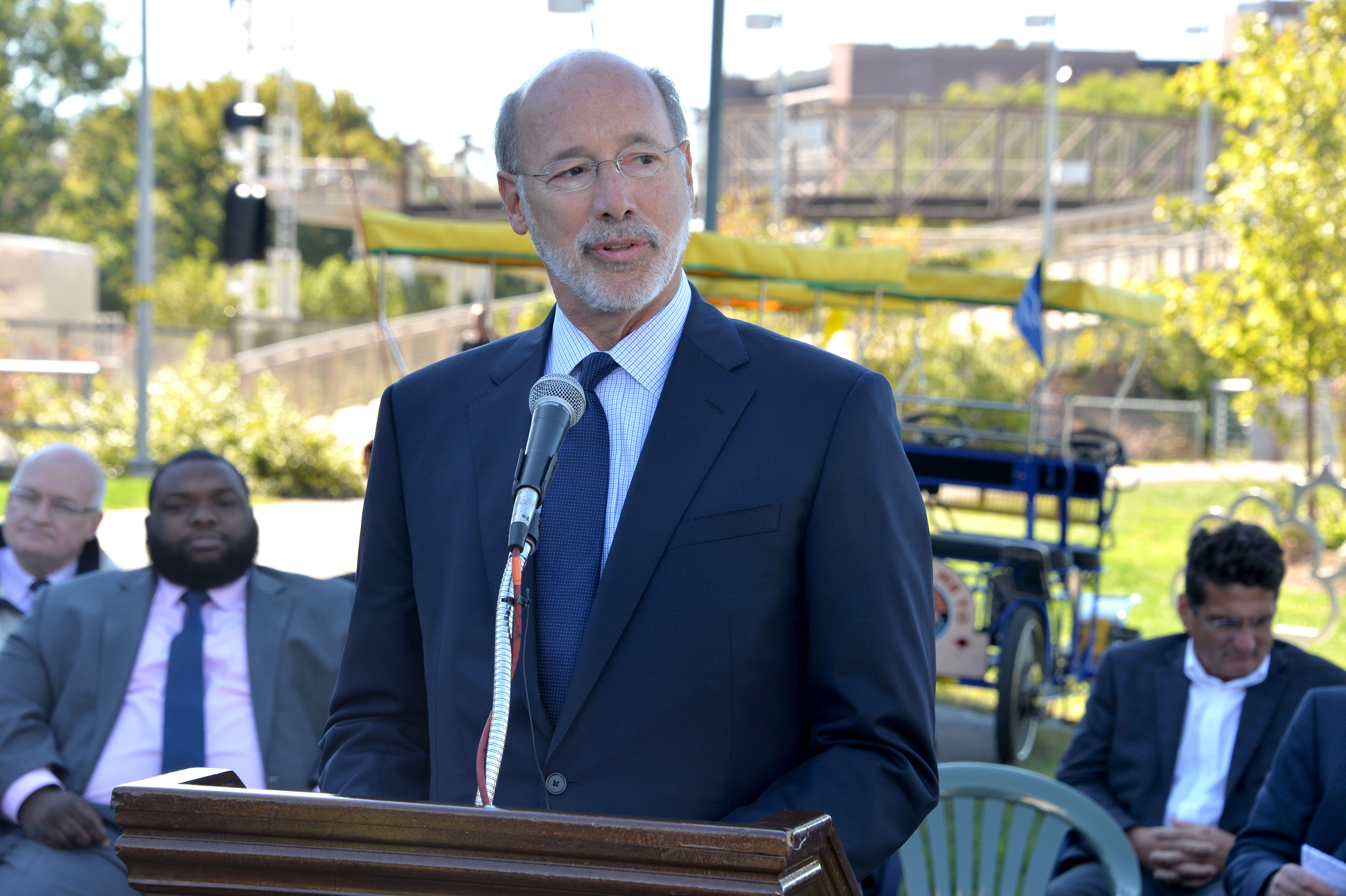 Pennsylvania Governor Tom Wolf. Photo: AL DÍA Archives.