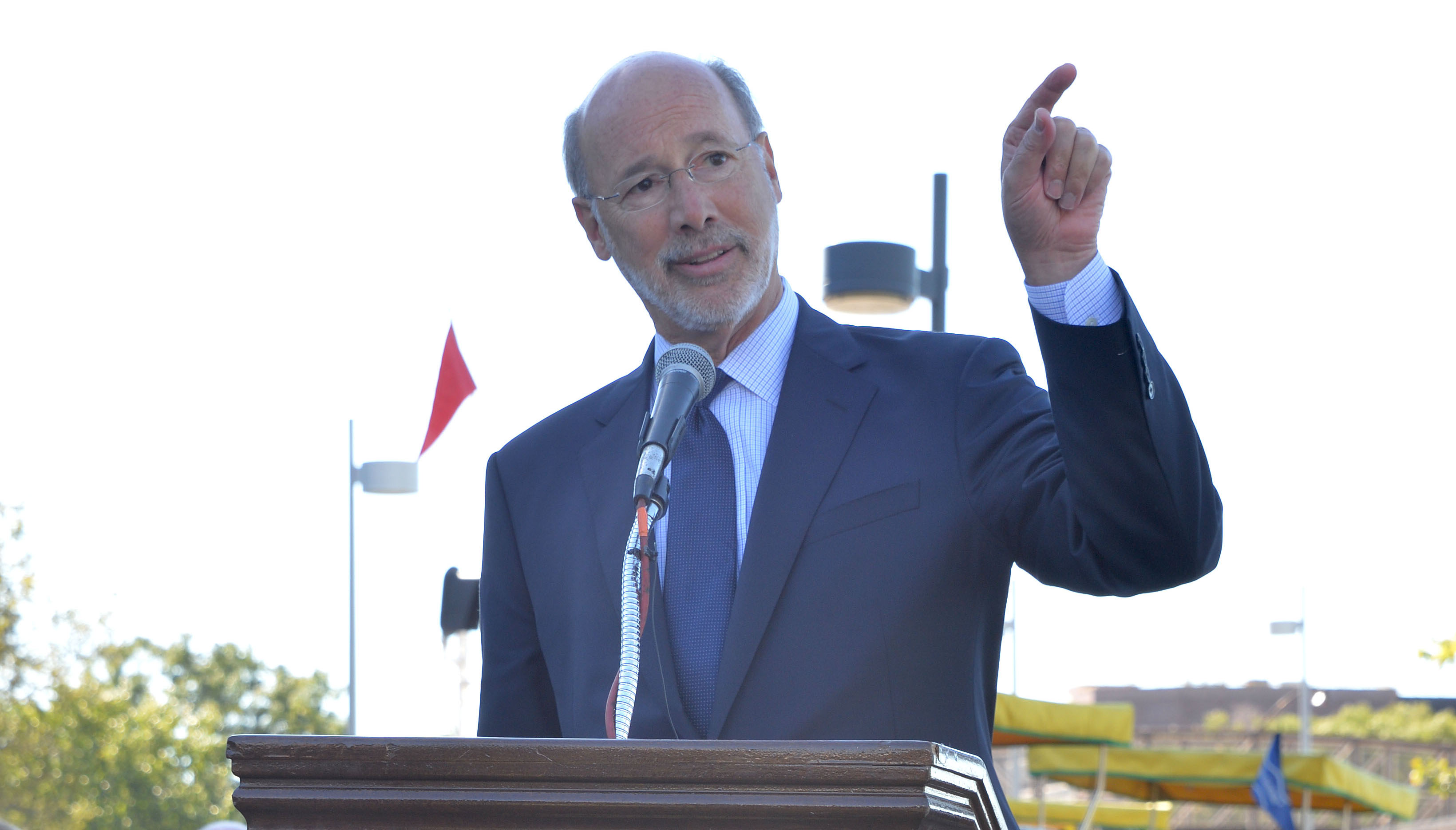 El gobernador de Pensilvania, Tom Wolf. Foto: AL DÍA/Archivo