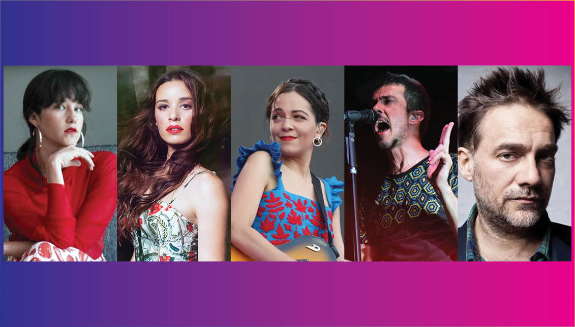 Ximena Sariñana, Monsieur Periné, Natalia Lafourcade, Vetusta Morla, Vicentico.