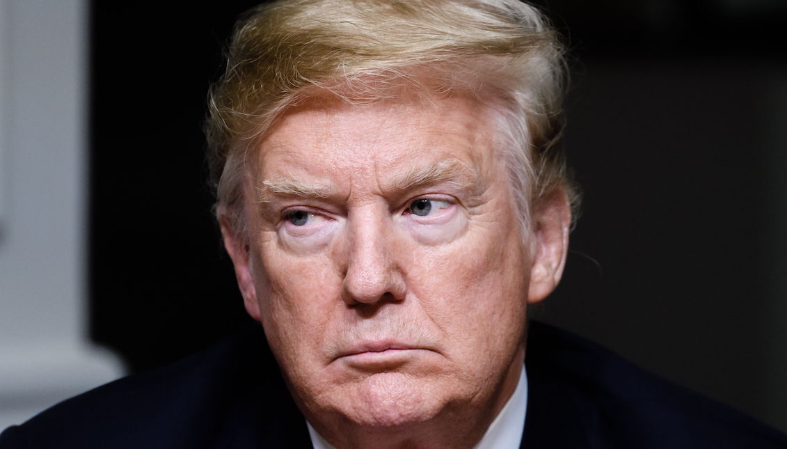 President Donald J. Trump participates in the second session of work on "economic growth and the future of work" the G7 Summit in Charlevoix, Canada, on June 8, 2018. EFE/EPA/CLEMENS BILAN