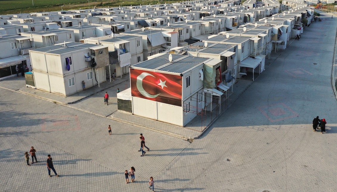 HATAY, TURQUÍA - 16 DE SEPTIEMBRE: Una vista general del campo de refugiados Boynuyogun que alberga a alrededor de 8,500 refugiados del norte de Siria en 600 casas, el 16 de septiembre de 2019 en Hatay, Turquía. (Foto de Burak Kara / Getty Images)