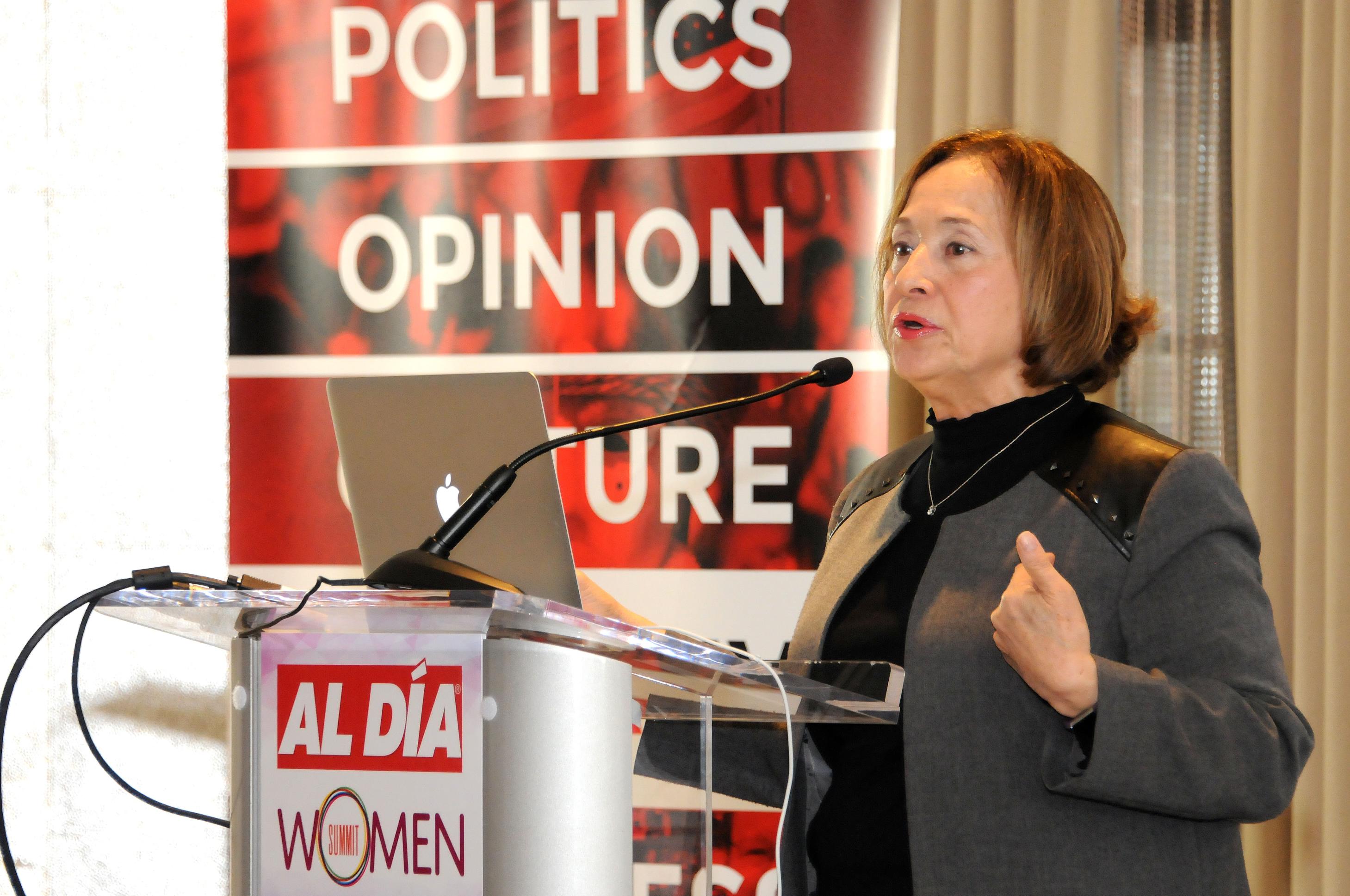 Sara Manzano-Diaz, the former director of the Women's Bureau. Photo: Peter Fitzpatrick / AL DÍA News