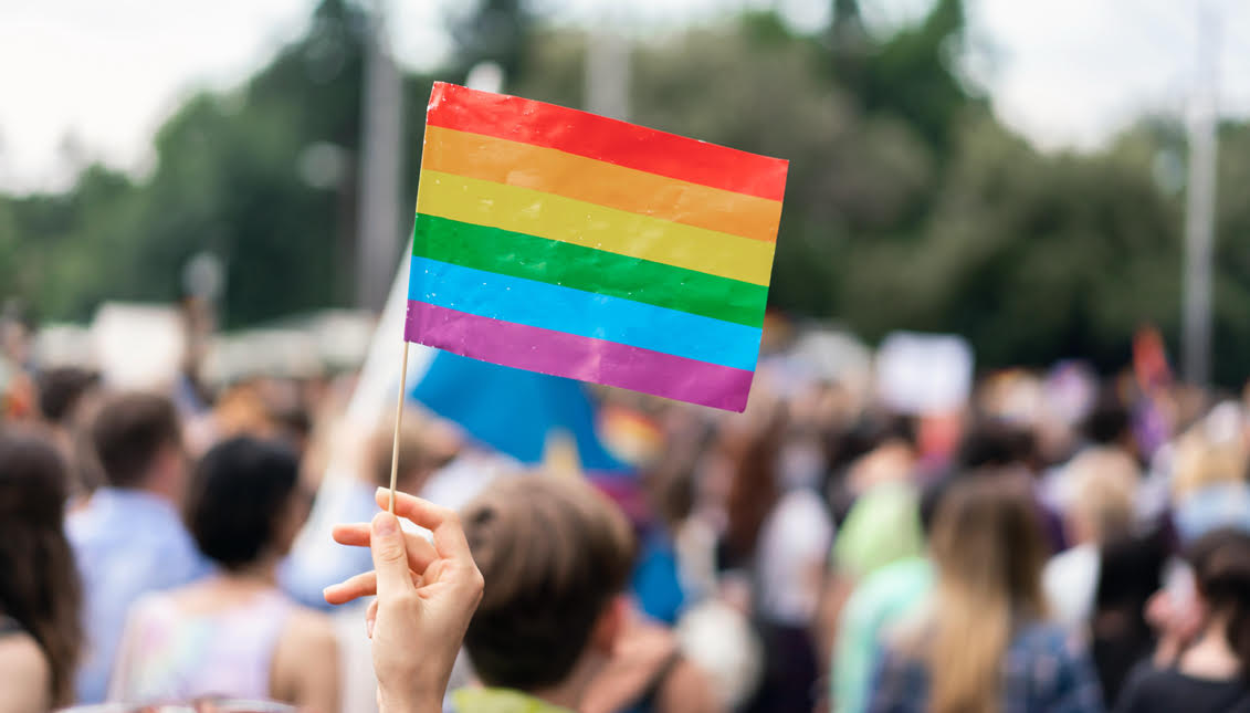 gay pride flag. Getty Images