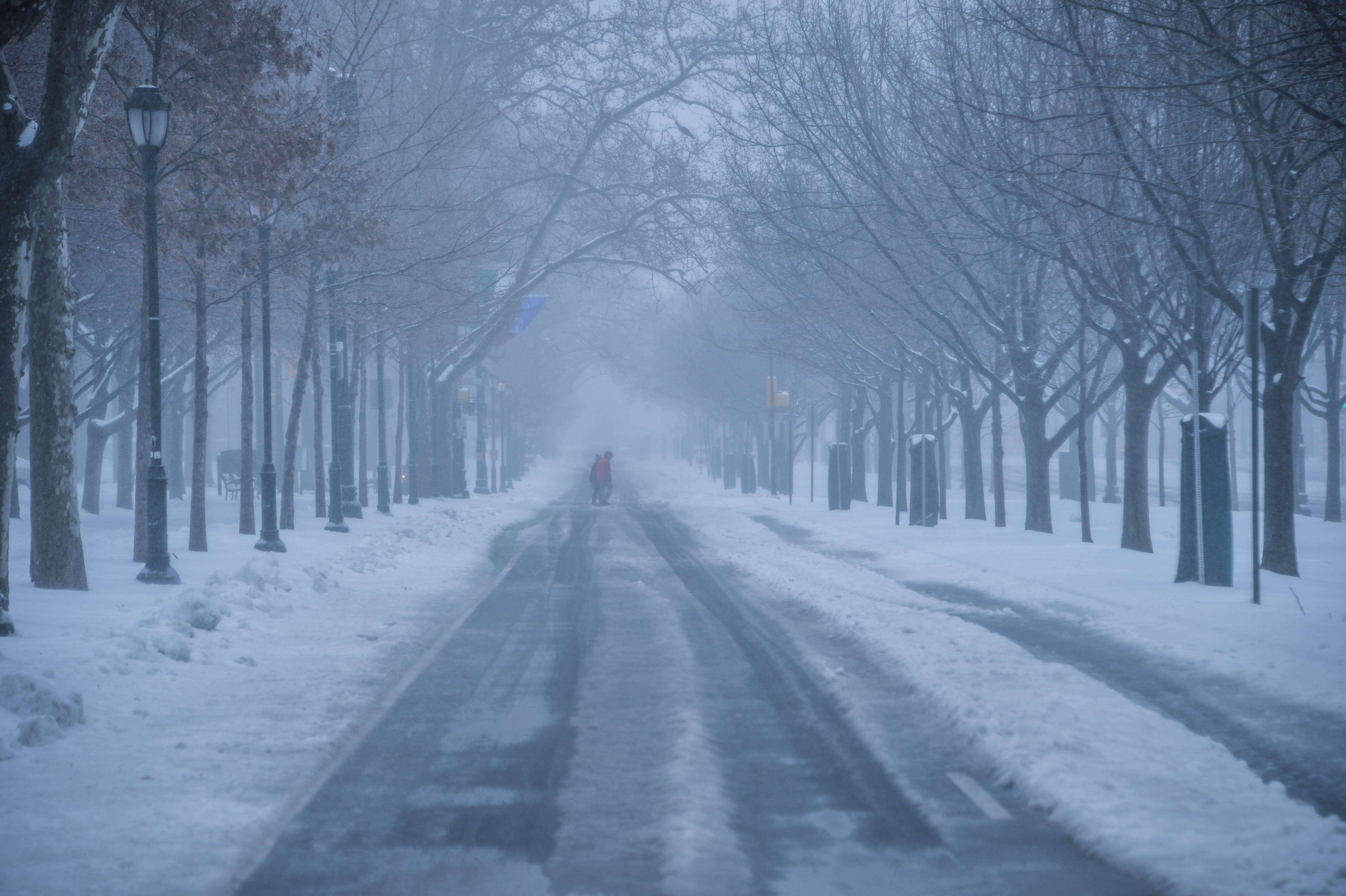 Freezing temperatures are expected to continue in the Philadelphia area throughout the week. (Peter Fitzpatrick)