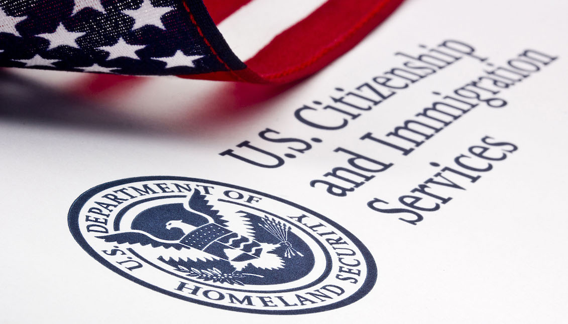 Logo of the United States Citizenship and Immigration Service. Source: https://www.fmlainsights.com