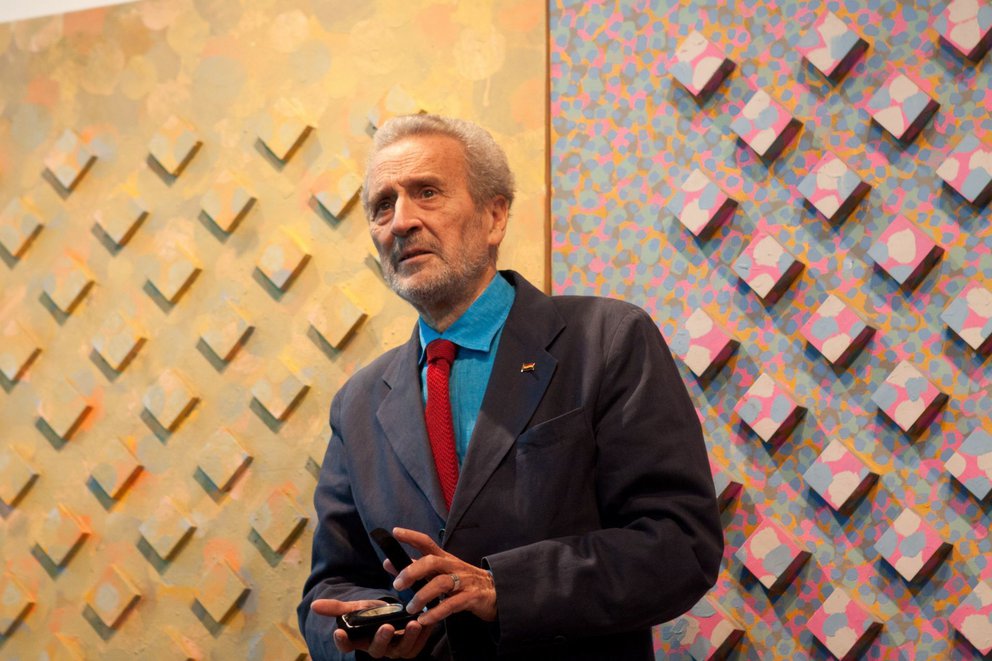 The plastic artist Vicente Rojo died at the age of 89. PHOTO: CUARTOSCURO.COM ARCHIVE