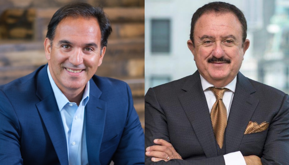 Sol Trujillo (right) is the Chair and Co-founder of the Latino Donor Collaborative (LDC), and co-founder of L’ATTITUDE. José E. Cil (left) is Chief Executive Officer (CEO) of Restaurant Brands International Inc. (RBI).