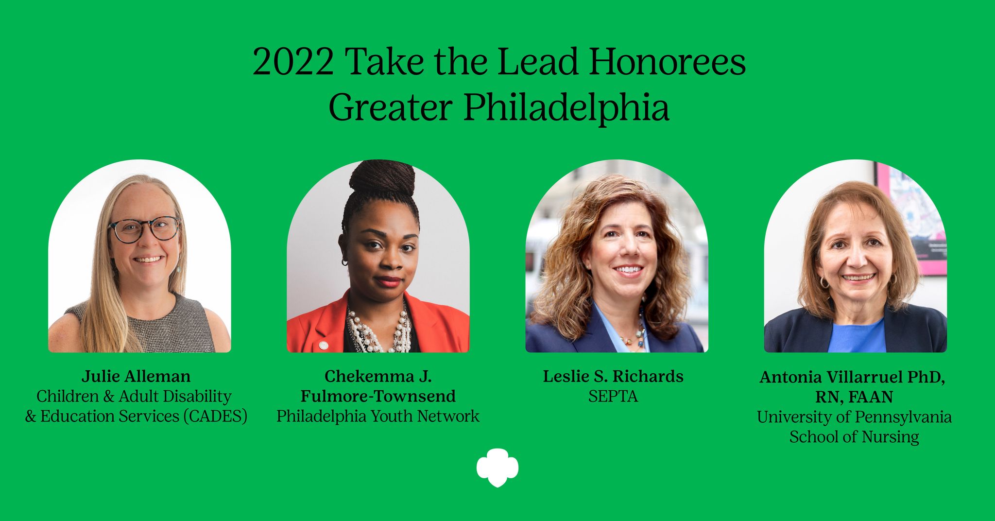 The 2022 Take the Lead Honorees. Graphic Courtesy of GSEP.