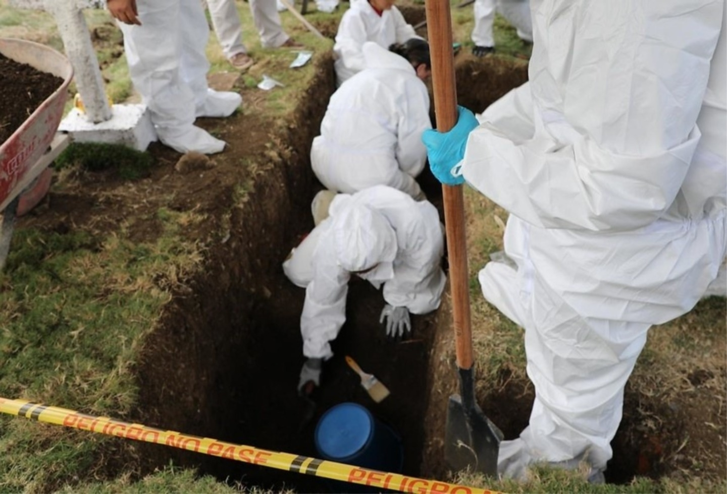 Cementario Católico de Dabeiba, el sitio donde la JEP cree que estarían los cuerpos. Imagen tomada de rcnradio.com 