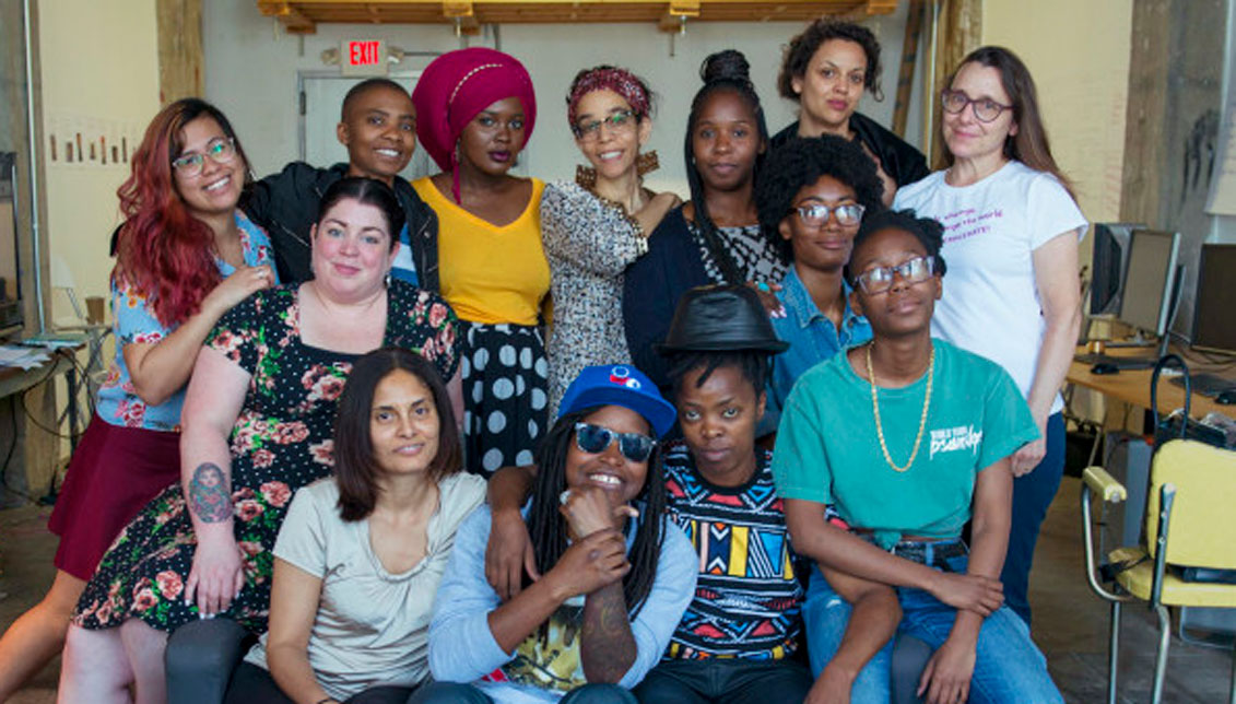 Artists who will be a part of the Women's Mobile Museum. (Photo: Philadelphia Photo Arts Center.)