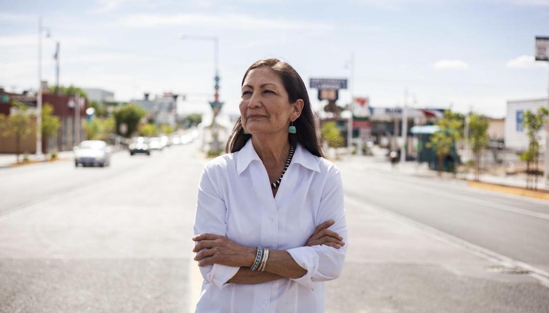 Deb Haaland, a Democratic winner in New Mexico, will become one of the first Native American women in Congress. Juan Labreche/AP