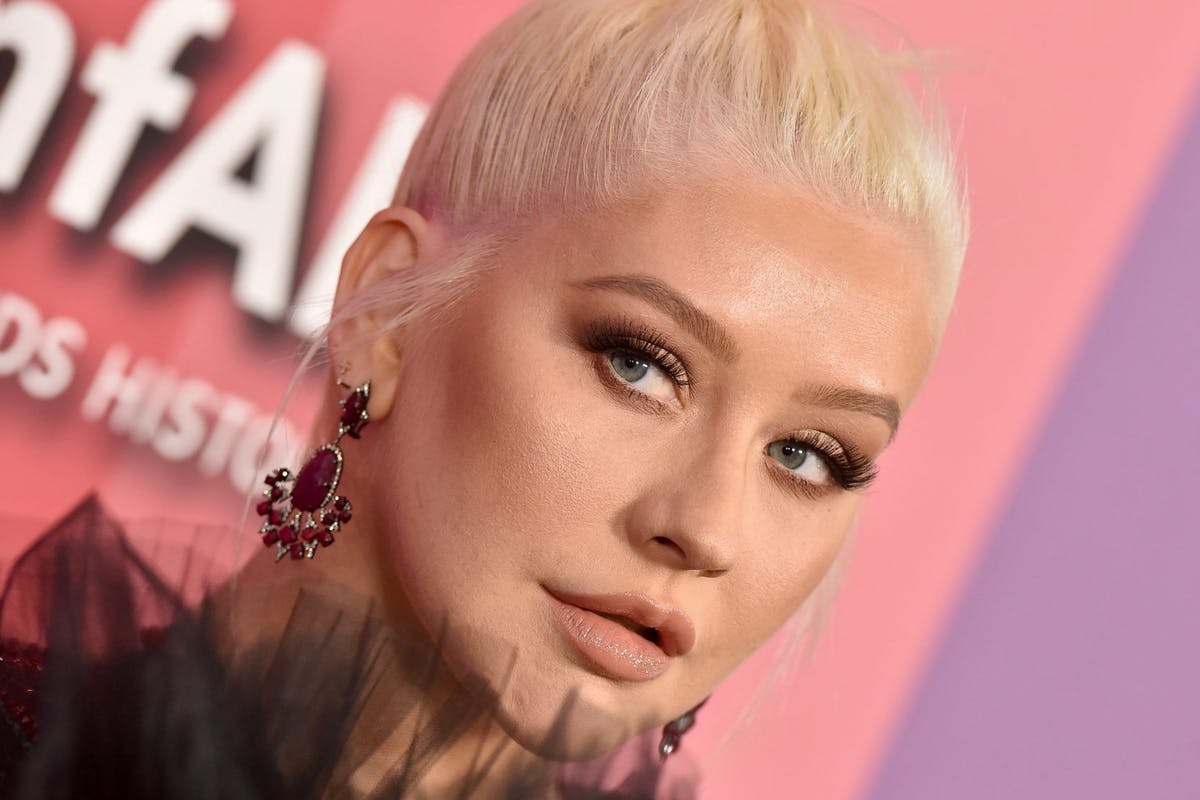 Christina Aguilera. Archive Image