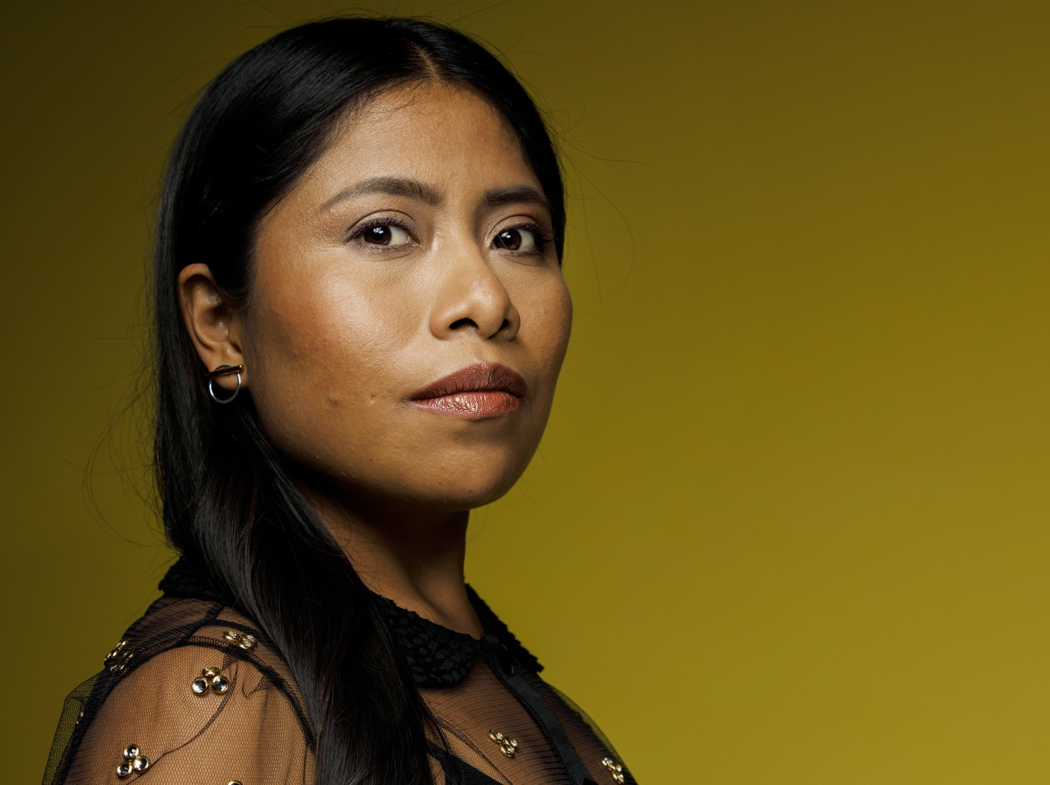 Actress Yalitza Aparicio, star of "Roma". Photo by Marcus Yam.