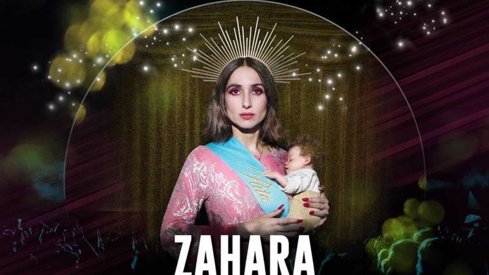 Official poster of the Zahara concert was removed in Toledo.