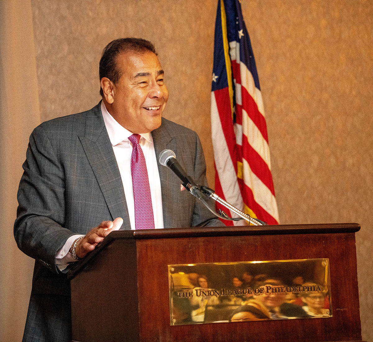 John Quiñones' career in journalism has spanned over 40 years, earning him this honor. Photo: Peter Fitzpatrick/AL DIA News.