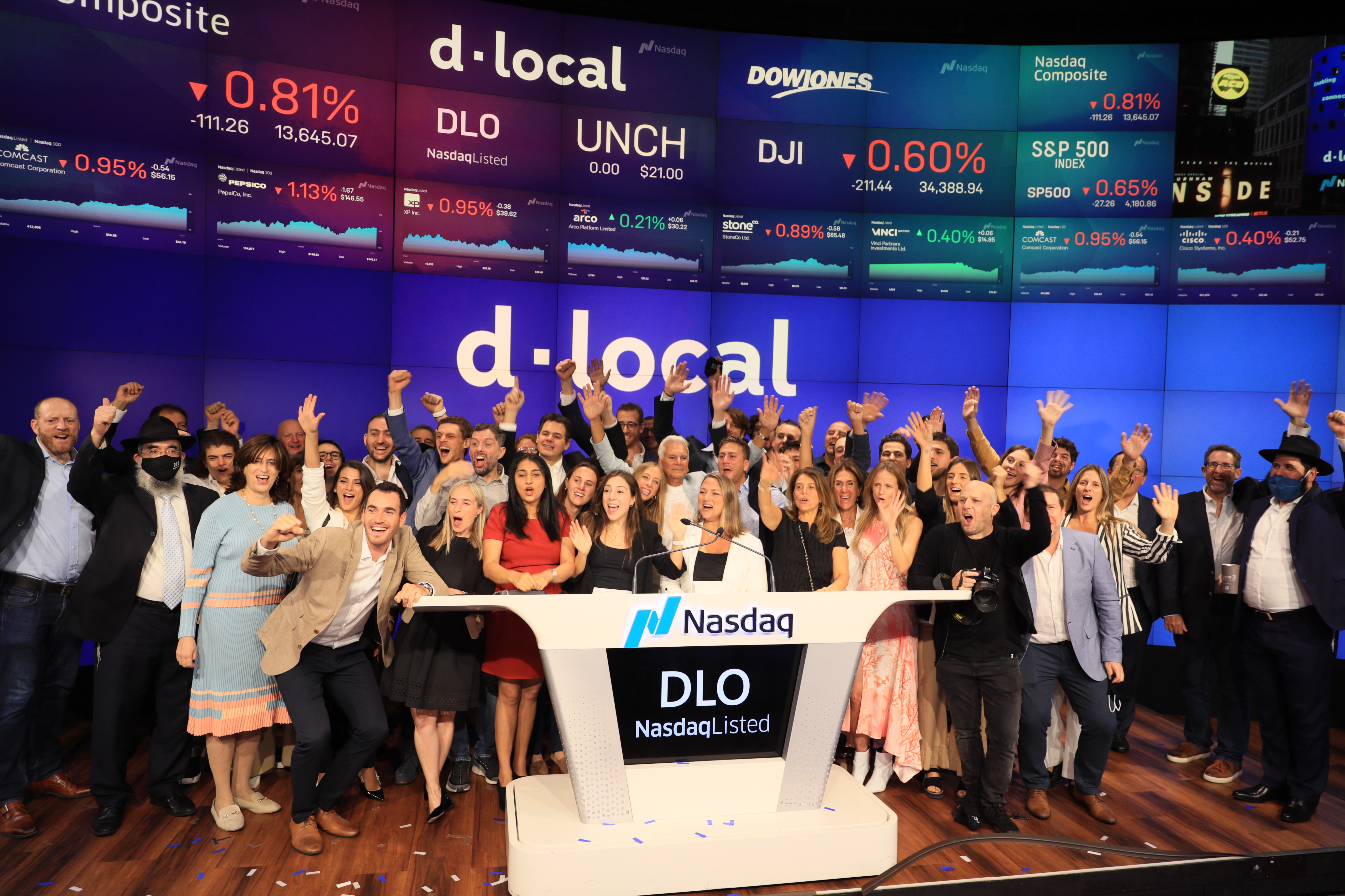 dLocal is the first Uruguayan company to go public in the U.S. when it debuted on NASDAQ. Photo Courtesy of dLocal.