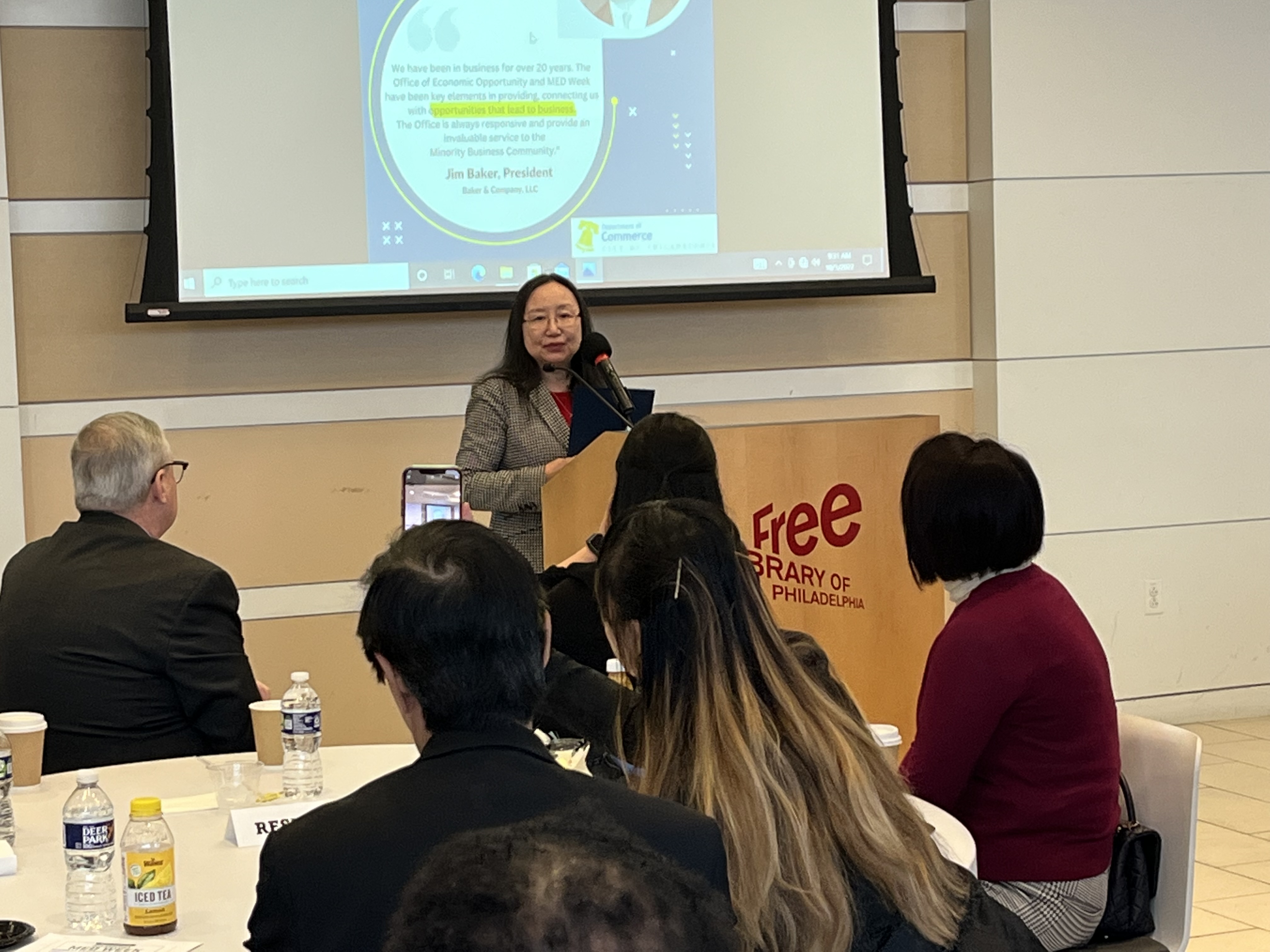 Dr. Xiaobin Li is an entrepreneur, internal medicine specialist and big proponent of healthcare access. Photo: Jensen Toussaint/AL DÍA News.