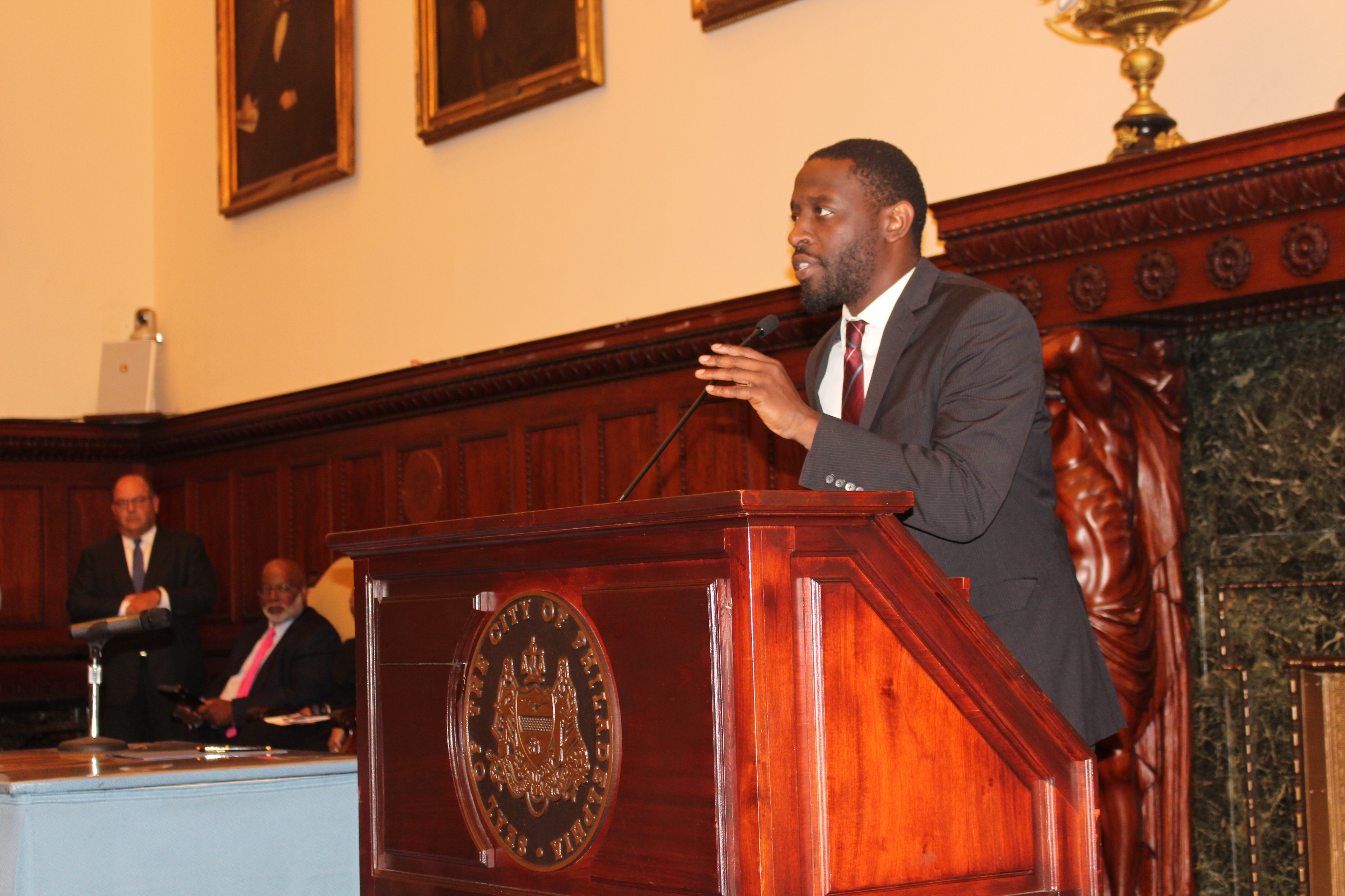 Councilmember Isaiah Thomas noted that the pandemic has taught city officials many lessons. Photo: Jensen Toussaint/AL DÍA News.