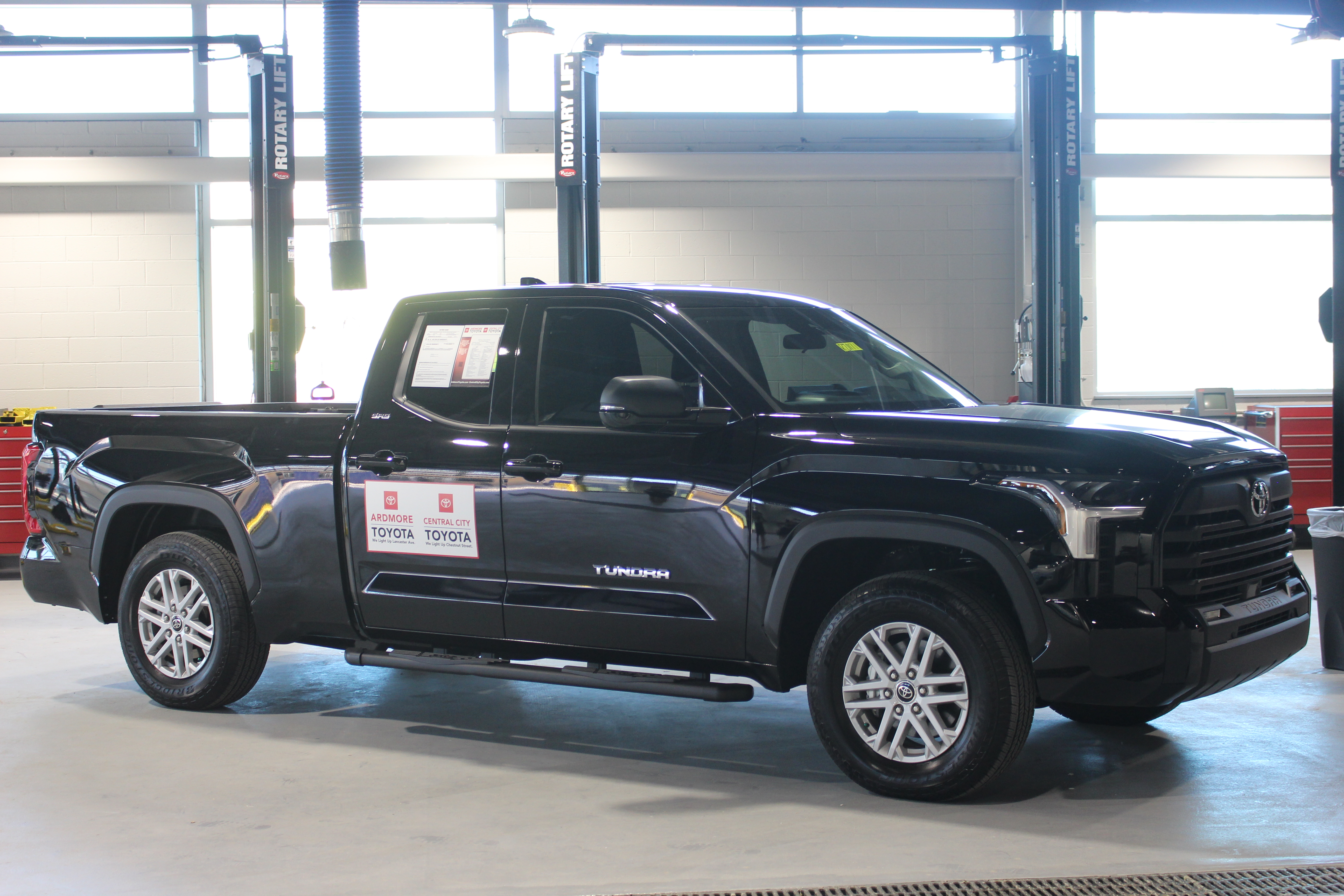 One of the Toyota Tundra models. Photo: Jensen Toussaint/AL DÍA News.