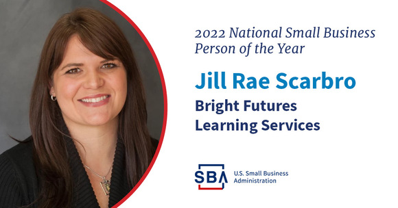 Jill Rae, 2022 Small Business Person of the Year. Photo: @SBAgov.