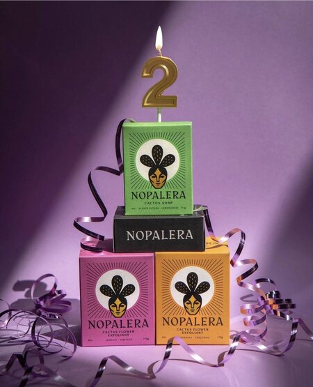 Nopalera's soap bars. Photo: @NOPALERA_CO.