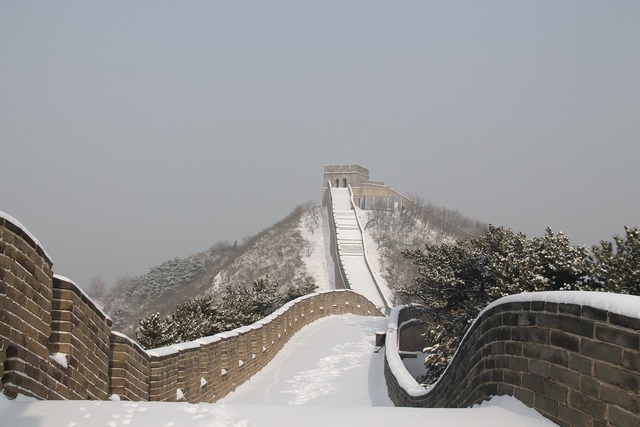 Muralla China en invierno