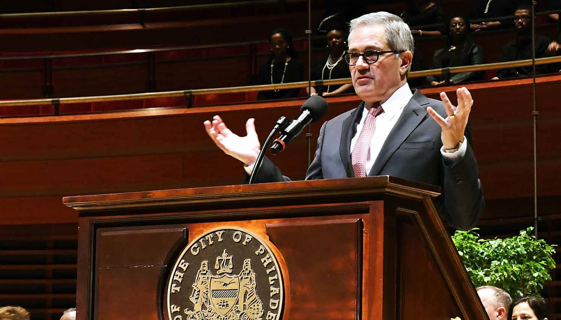 Larry Krasner, Philadelphia&#039;s District Attorney. Photo courtesy: Tony Webb / City of Philadelphia