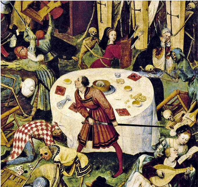 El triunfo de la muerte. Detalle del óleo de Peter Brueghel.